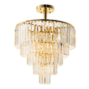 Zlaté stropní svítidlo v glamour stylu AMEDEO 50 cm