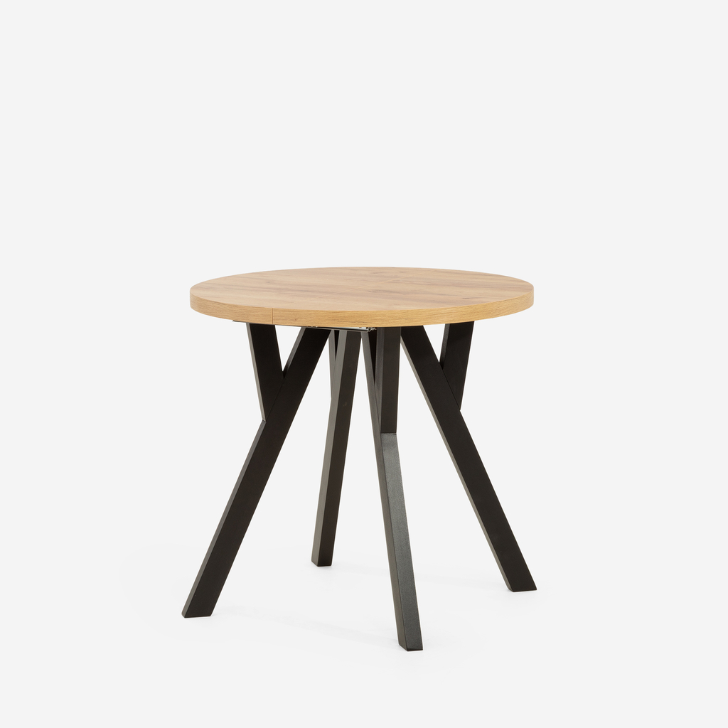 Kulatý rozkládací stůl PAOLO MINI 80-160 cm