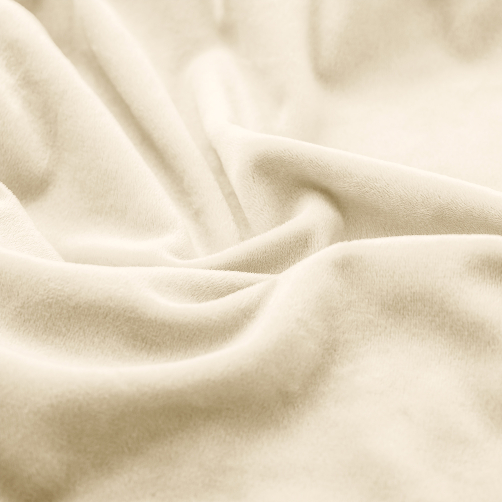 Potah na židli světle béžový SENTO 48x48x58 4 ks