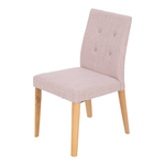 Čalouněná židle růžová STRIVO