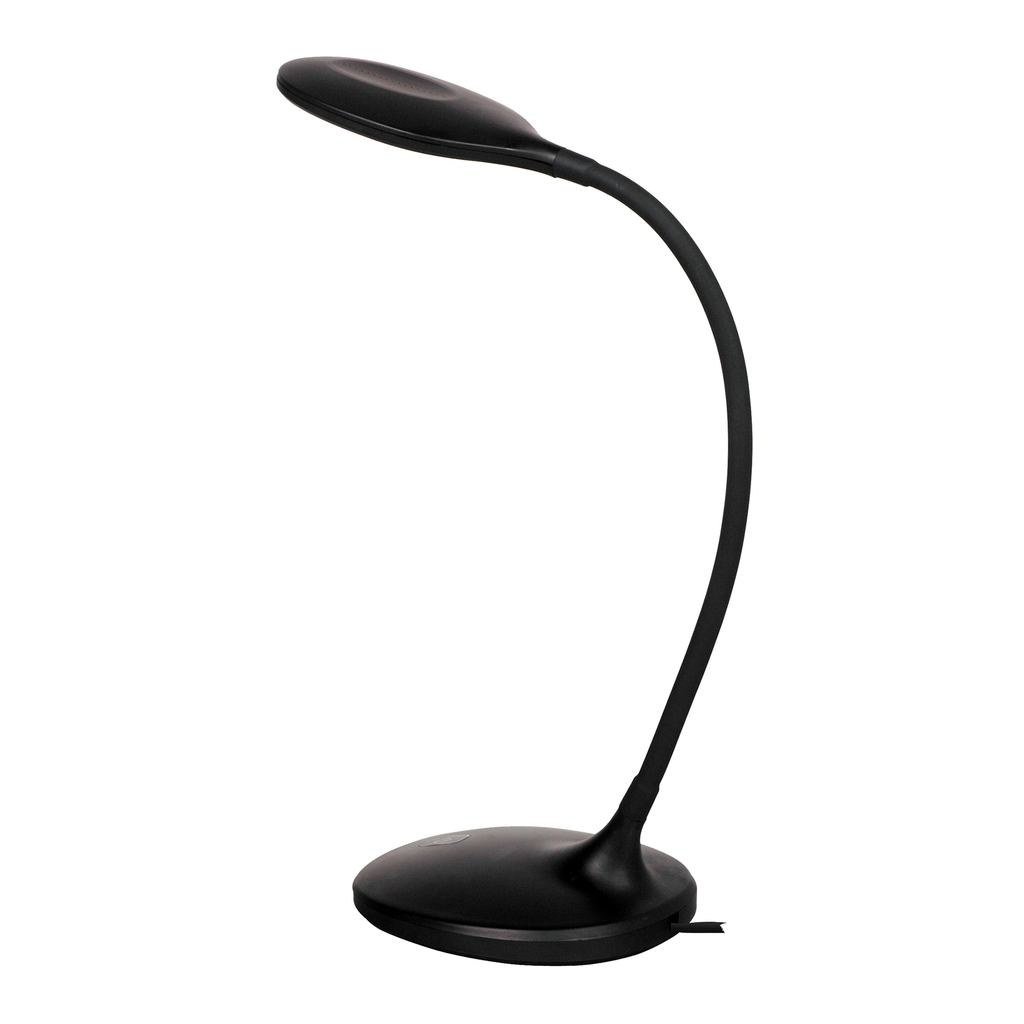 Černá stolní LED lampa ORO LETTA