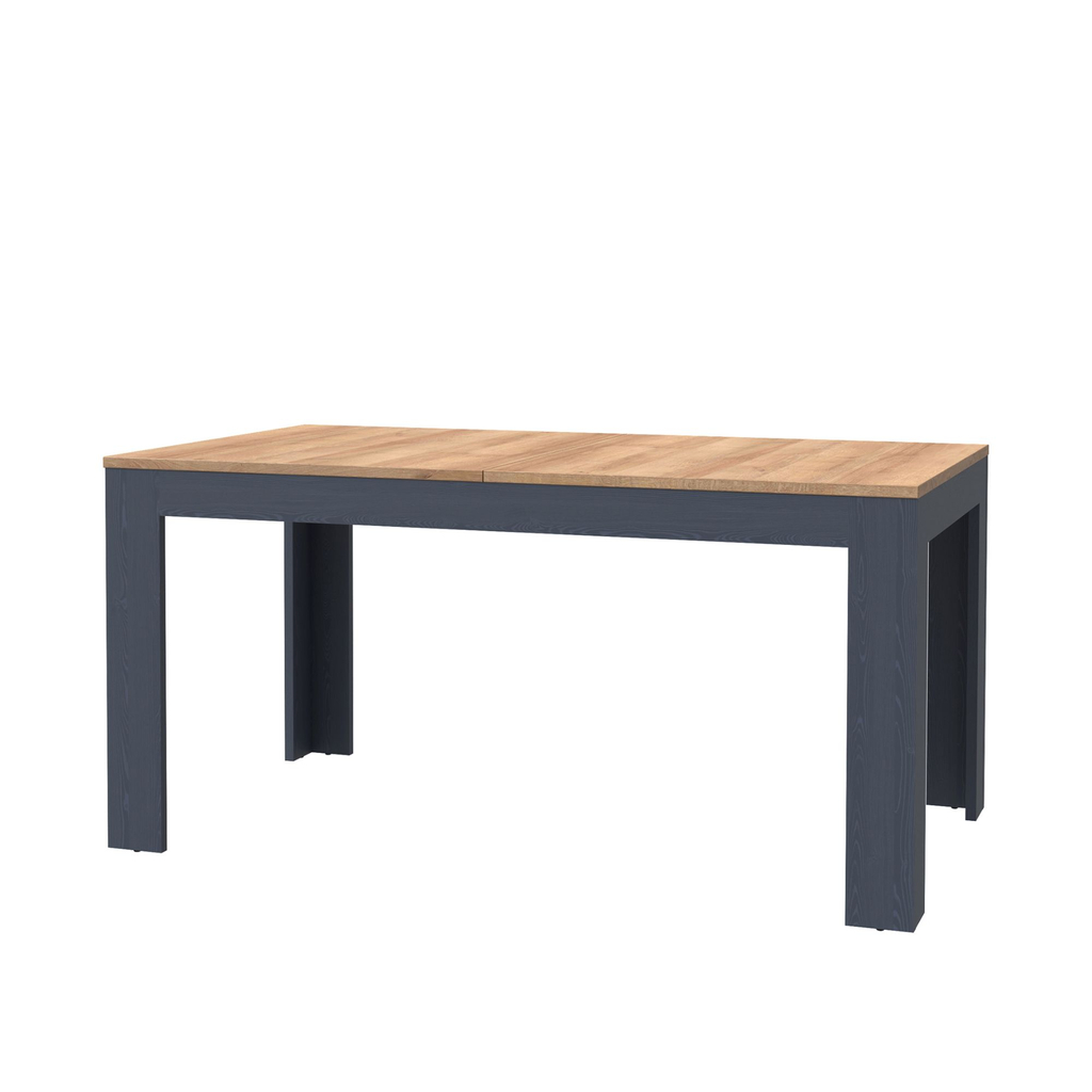 Rozkládací stůl tmavě modrý 160 cm