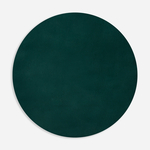 Koberec kulatý tmavě zelený RABBII 100 cm