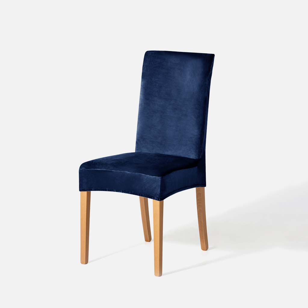 Potah na židli indigo SENTO 48x48x58 6 ks