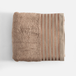 Taupe ručník na ruce VELA 50x90 cm