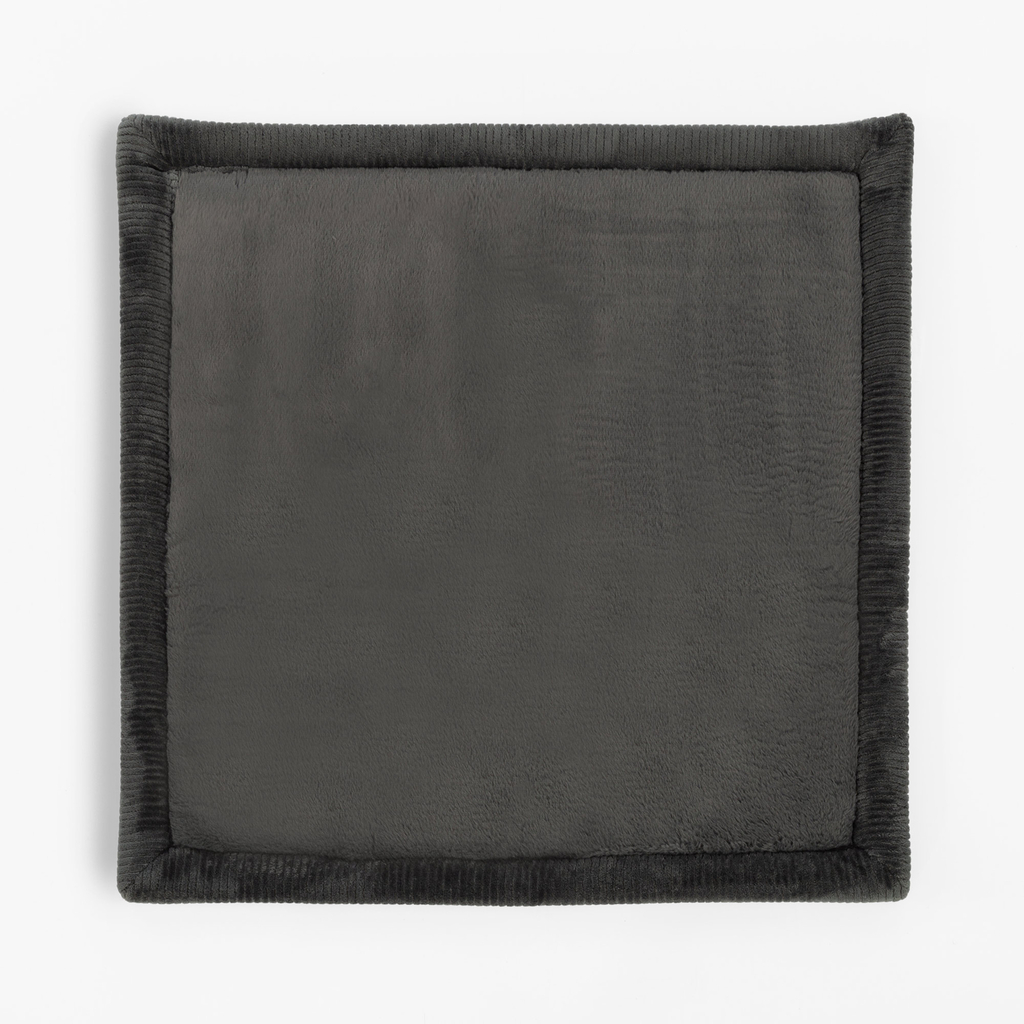 Koberec šedý PUFFY SOFT 80x80 cm