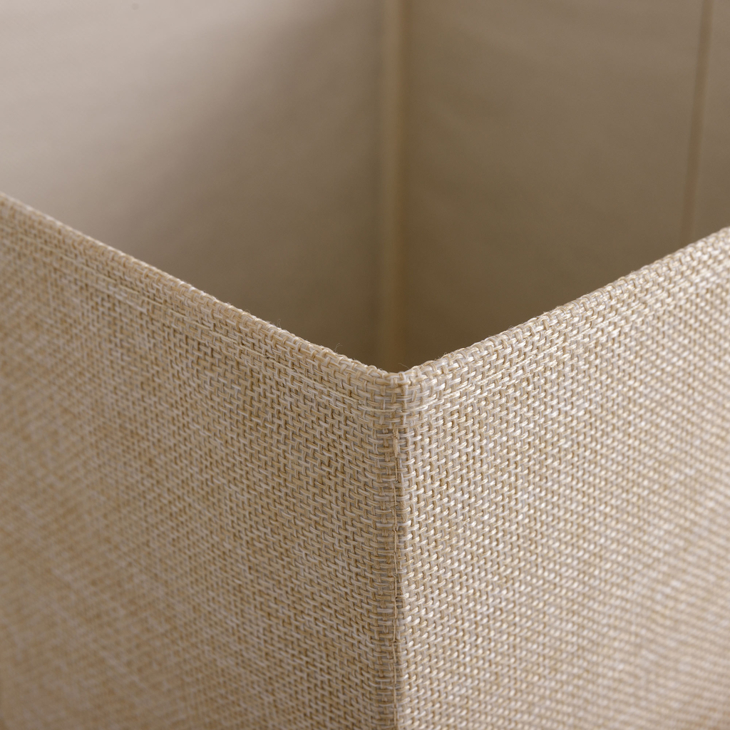Skládací úložný box 28x28x28 cm, béžový