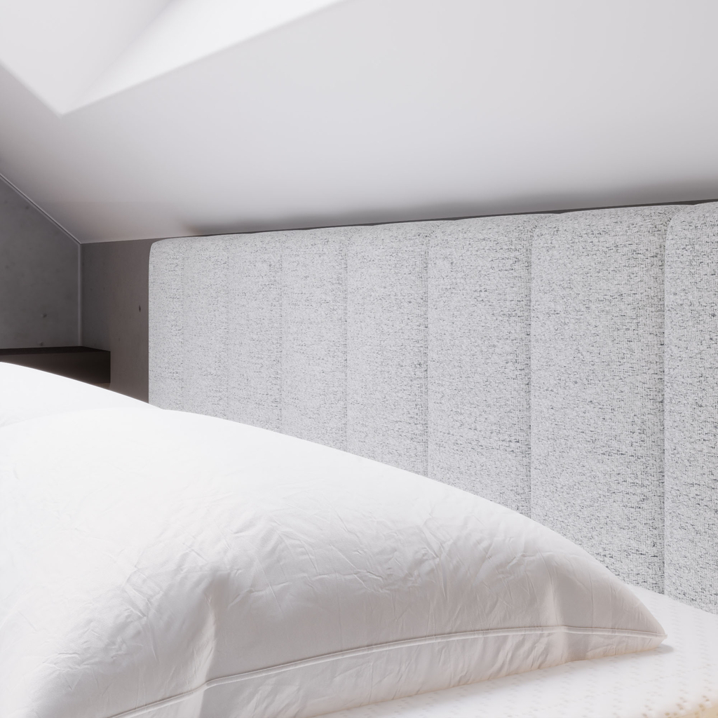 Postel boxspring se 2 úložnými prostory šedá PEDRO SOTTO PU 160x200 cm