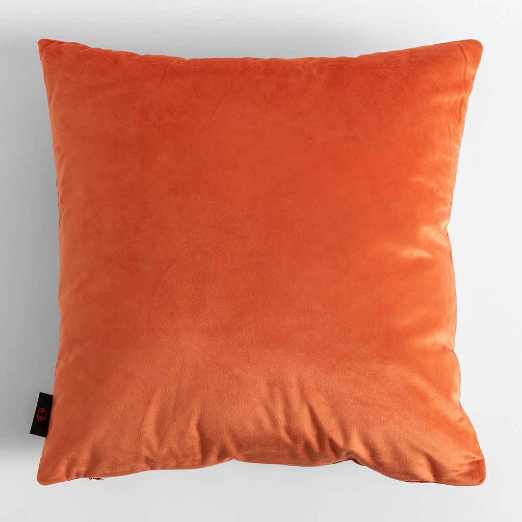 Oranžový povlak na polštář CASILA 45x45 cm