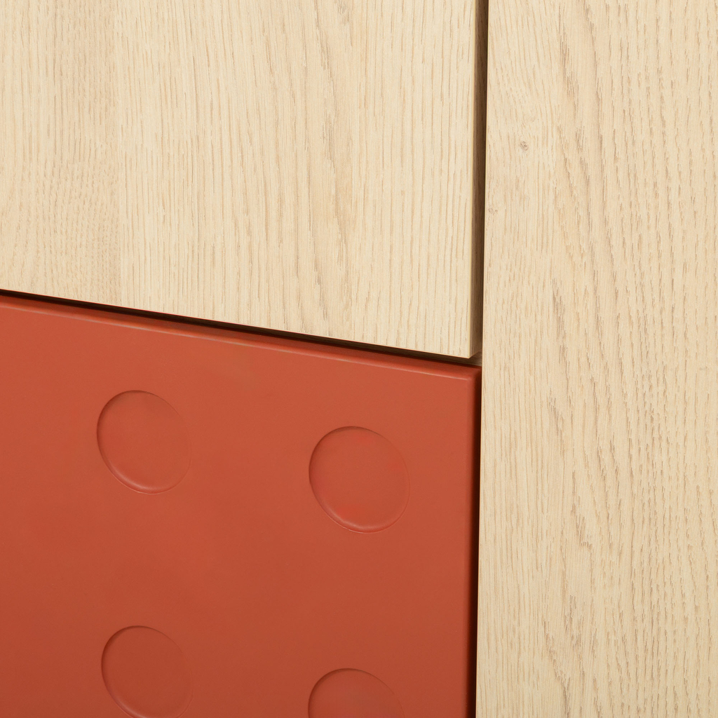 Skříň 2-dveřová s šuplíkem SALSA