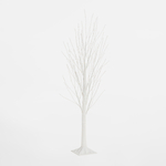 LED dekorace stromek IP44 120 cm bílý