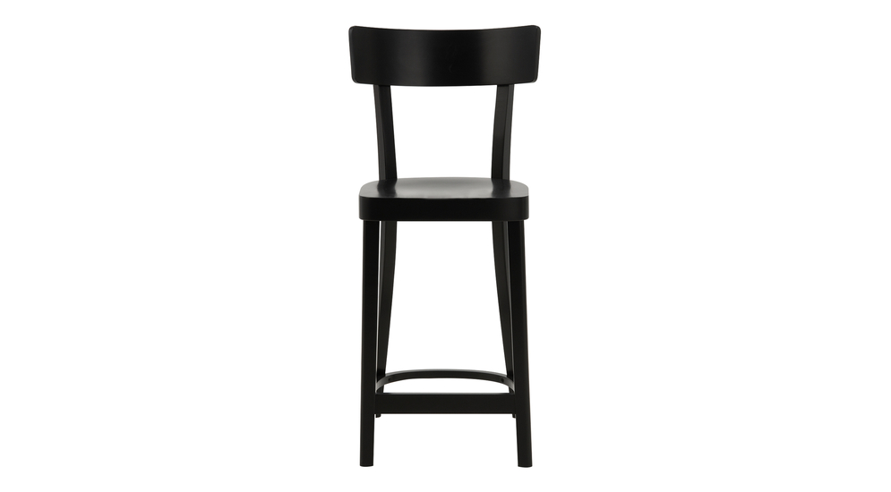 Barová židle černá MINI-SEDIA