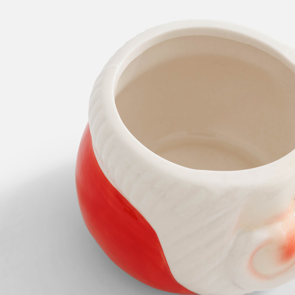 Dóza s víkem SANTA CLAUS červená 330 ml