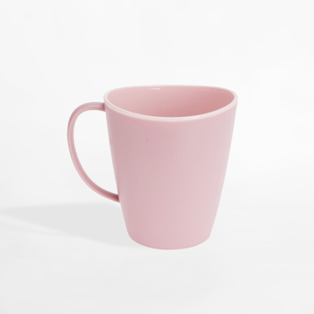 Plastový hrnek s uchem 350 ml MIX