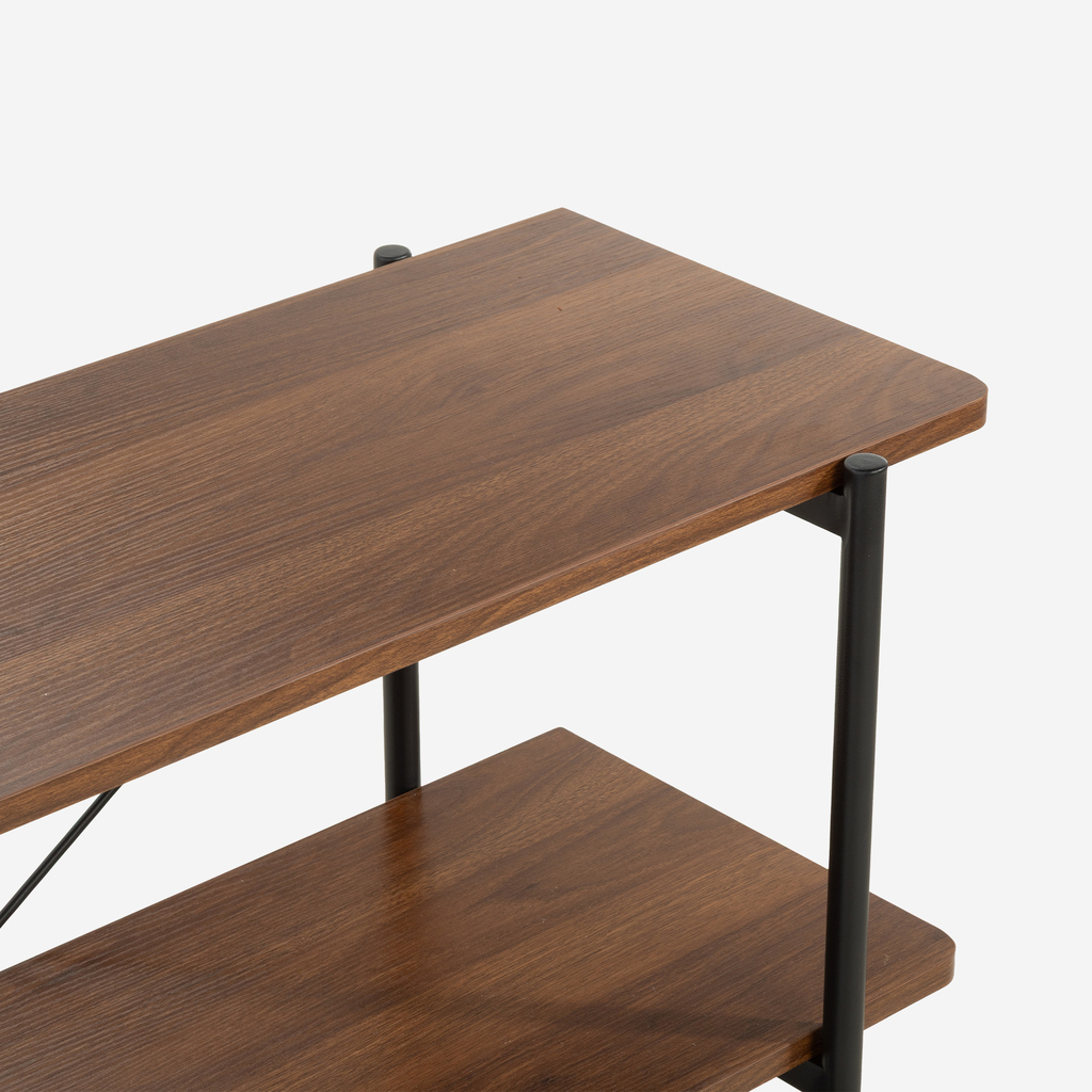 Nízký regál na kovových nohách TUMILLO