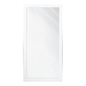 Zrcadlo v bílém matném rámu SLIM 67,5x127,5 cm