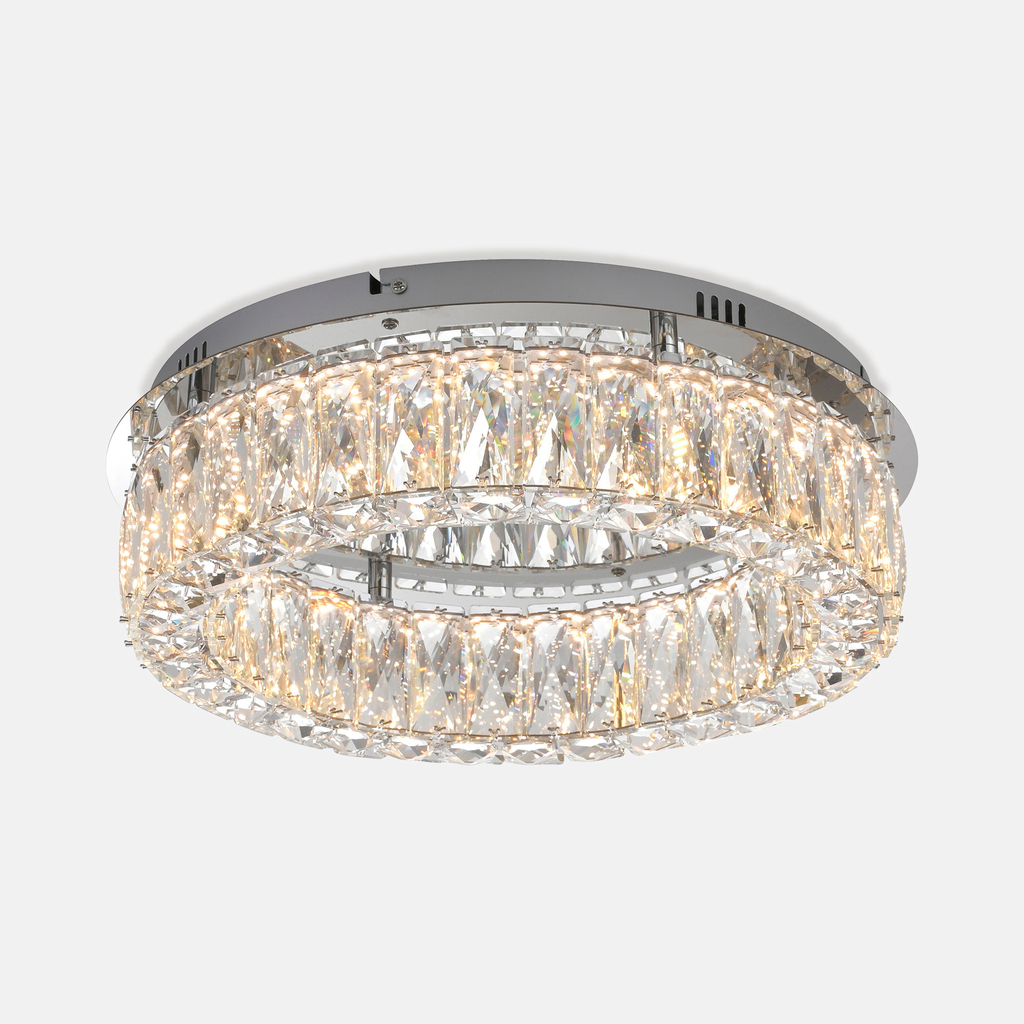 Stropní LED svítidlo KULUNKA chromované