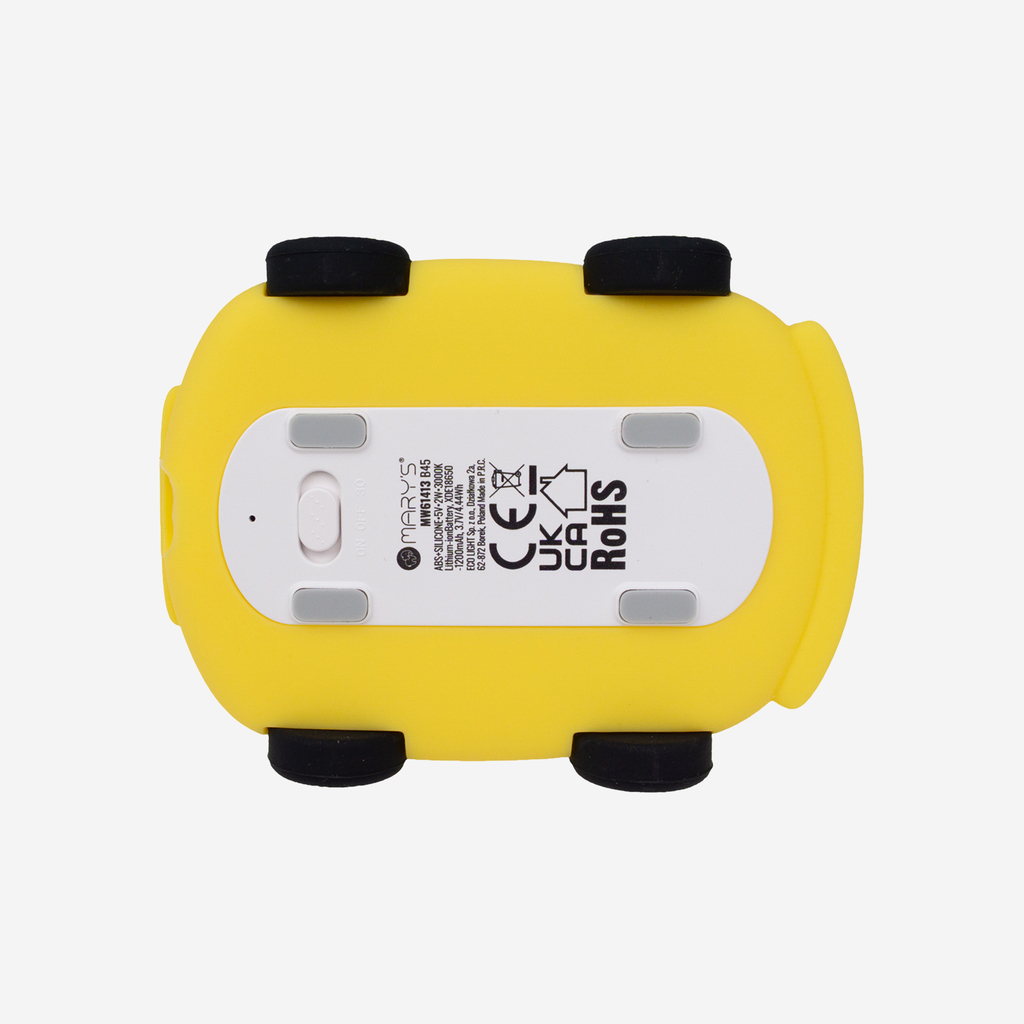 Noční lampička LED MARY'S TAXI žlutá