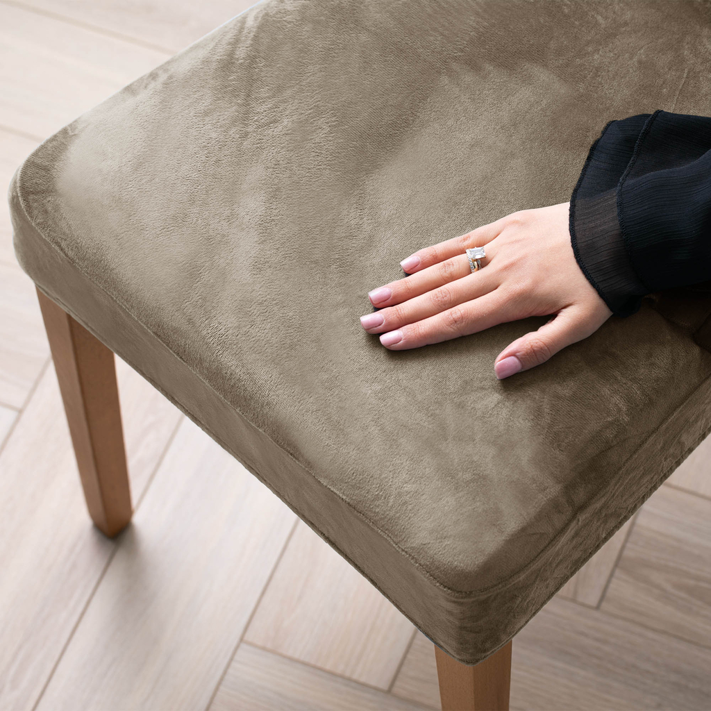 Potah na židli béžový SENTO 40x40