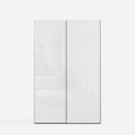 Skříň s posuvnými dveřmi FITIO lesk 150 cm