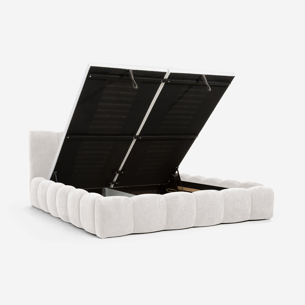 Kontinentální postel GILLS 180x200 krémová