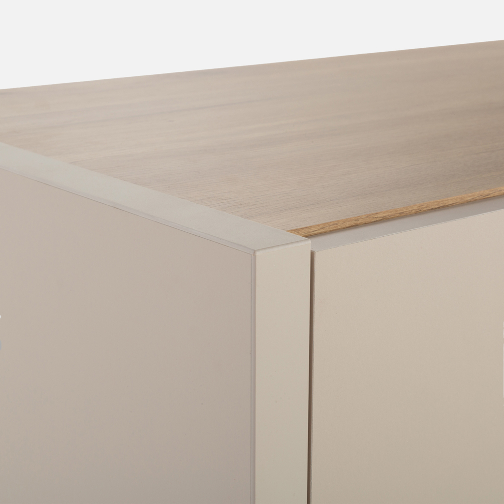 Komoda s osvětlením OAK SQUERE 95,3 cm