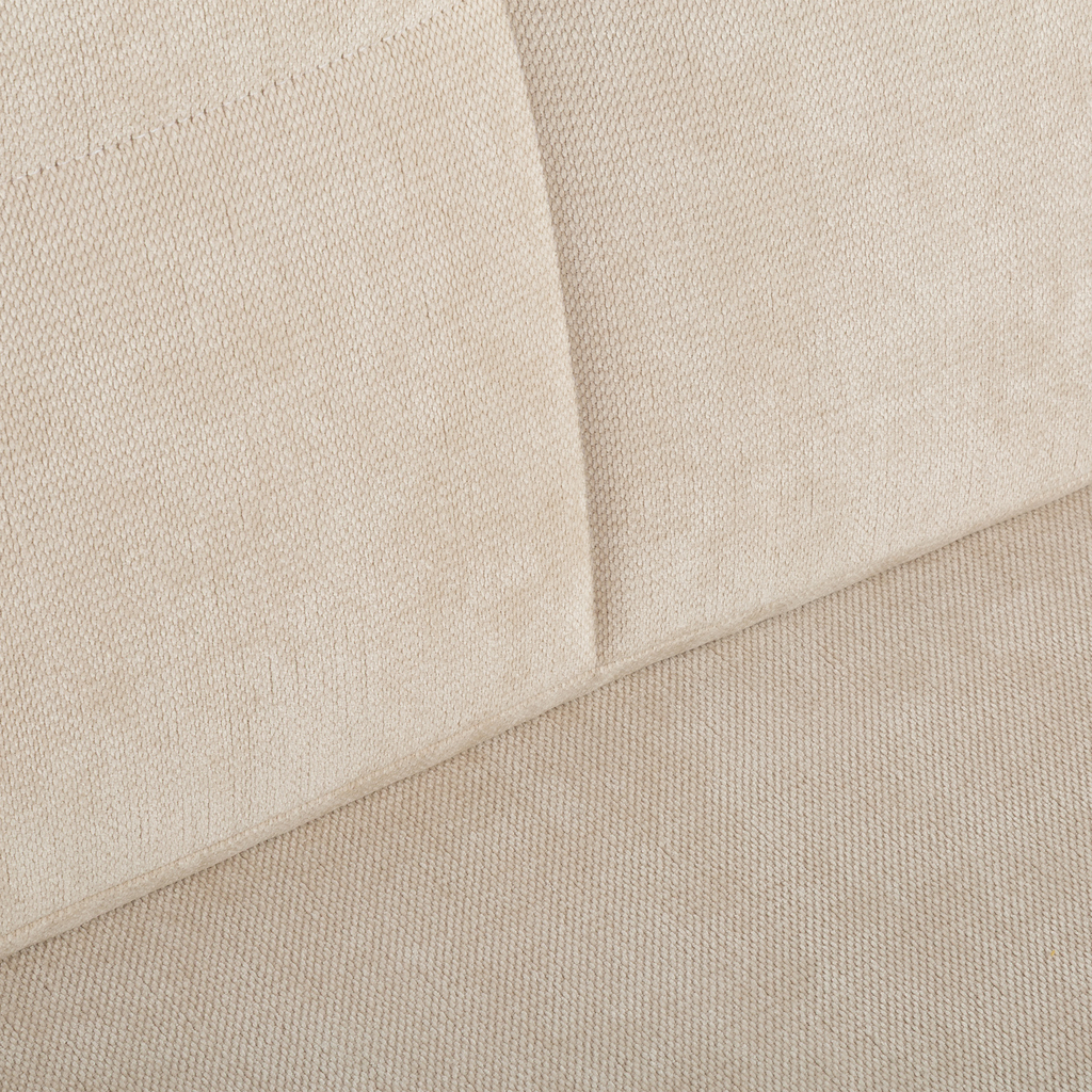 Rozkládací pohovka s prošíváním béžová LILA