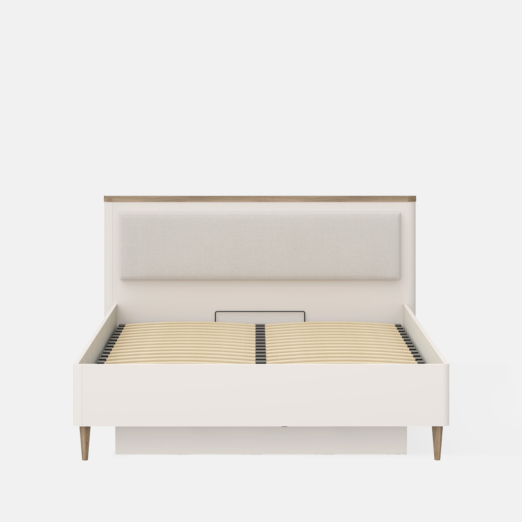 Postel s čalouněným čelem a roštem LACETTI 160x200