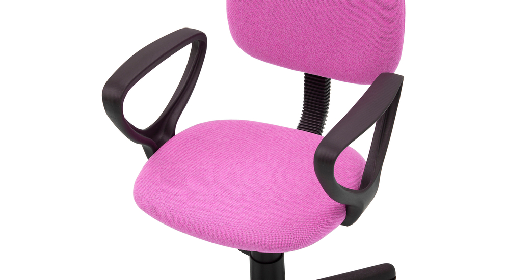 Růžová dětská otočná židle NUPIG