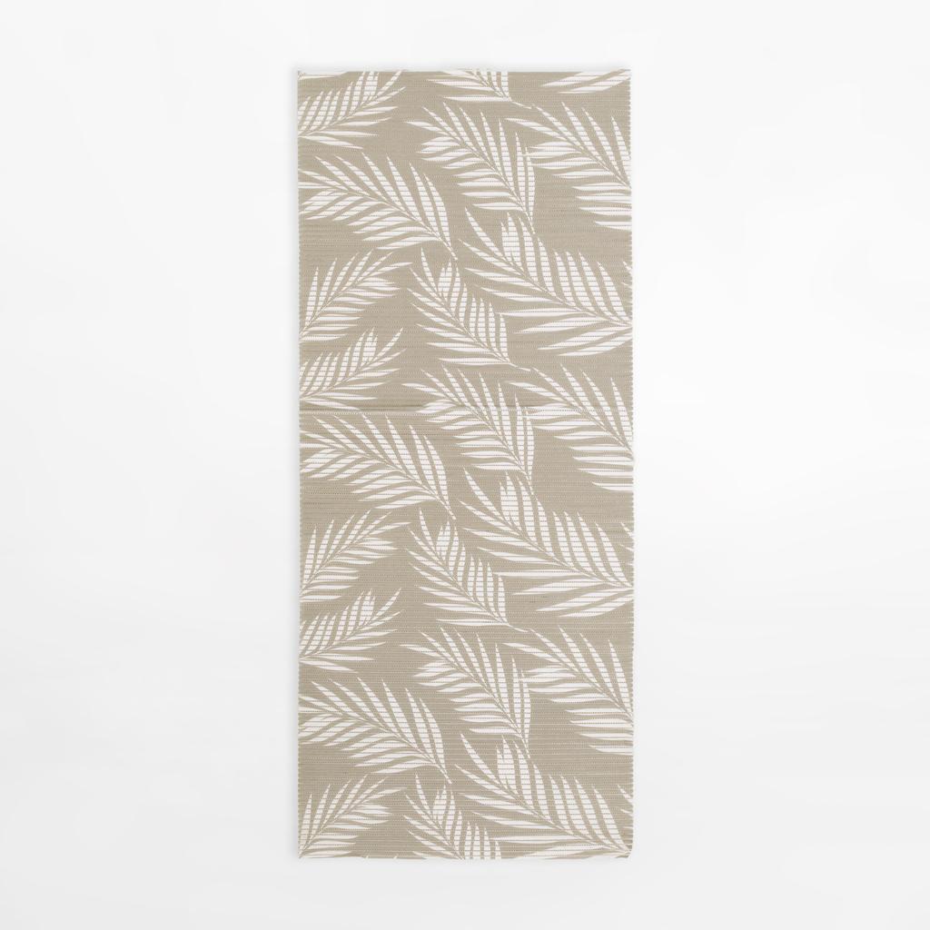 Koupelnová podložka CANARIA, listy, 65x150 cm