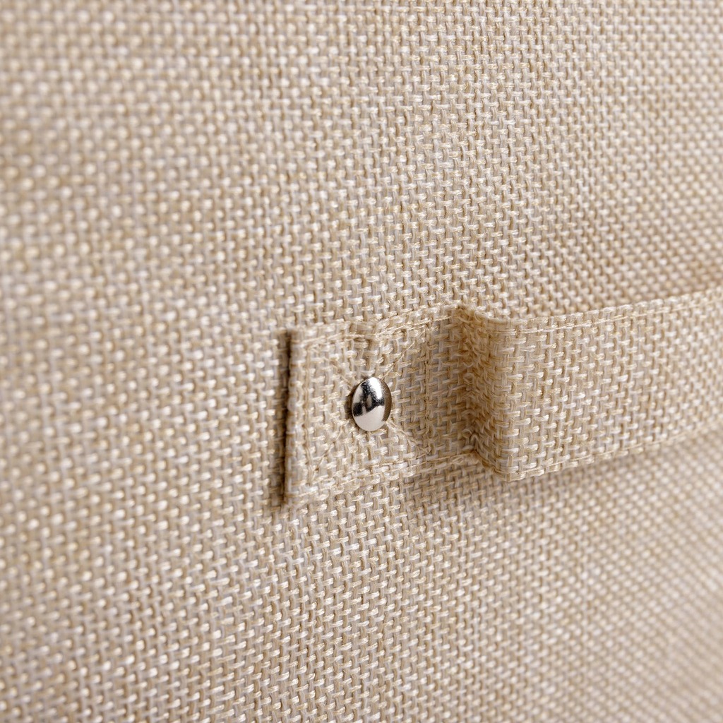 Skládací úložný box 28x28x28 cm, béžový