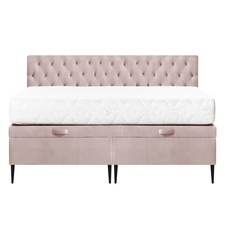 DONNA KP RÁM POSTELE 180*200 LETTO60/NOHA ČERNÁ(NM-0860)