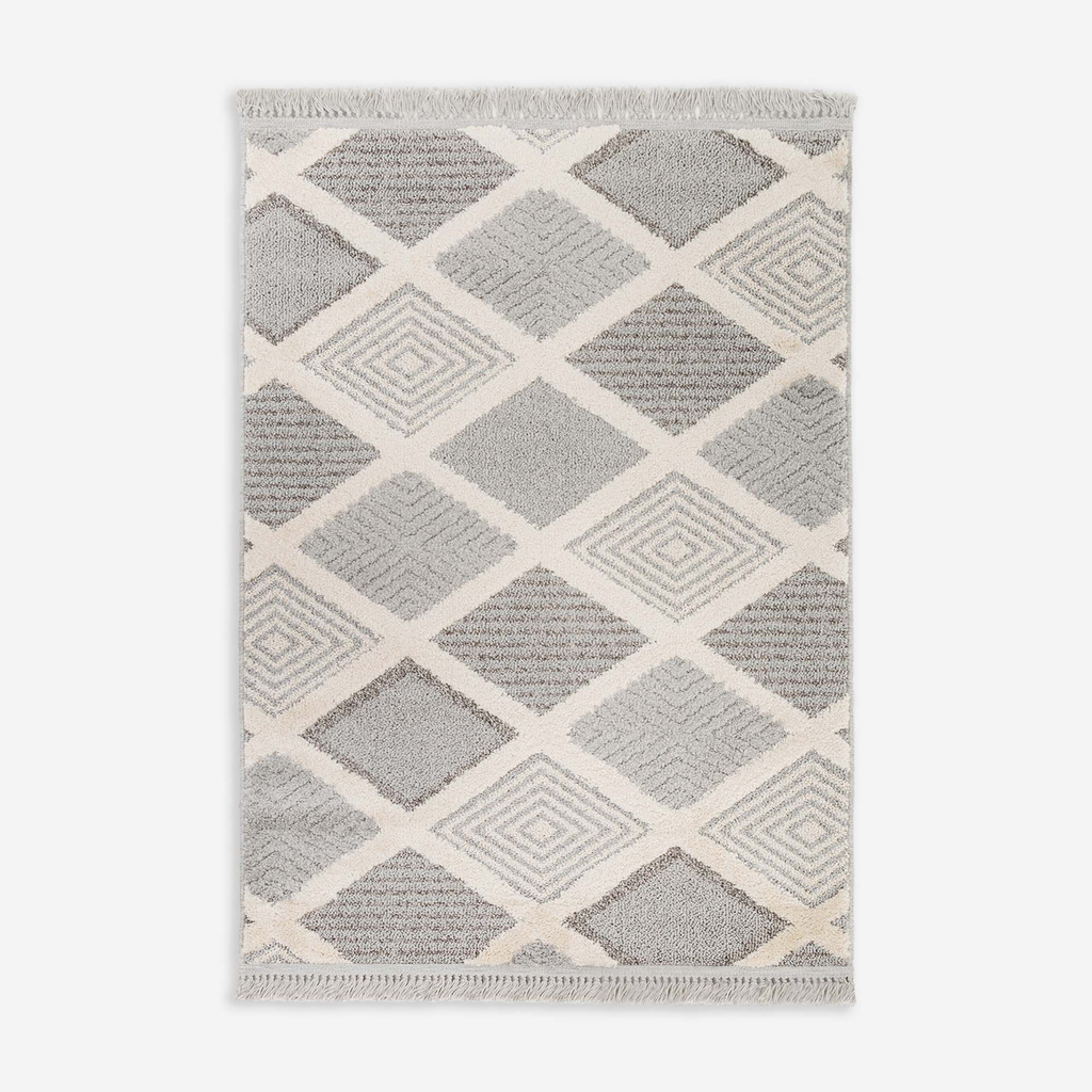 Koberec geometrický s kosočtverci NINA, 120x170 cm