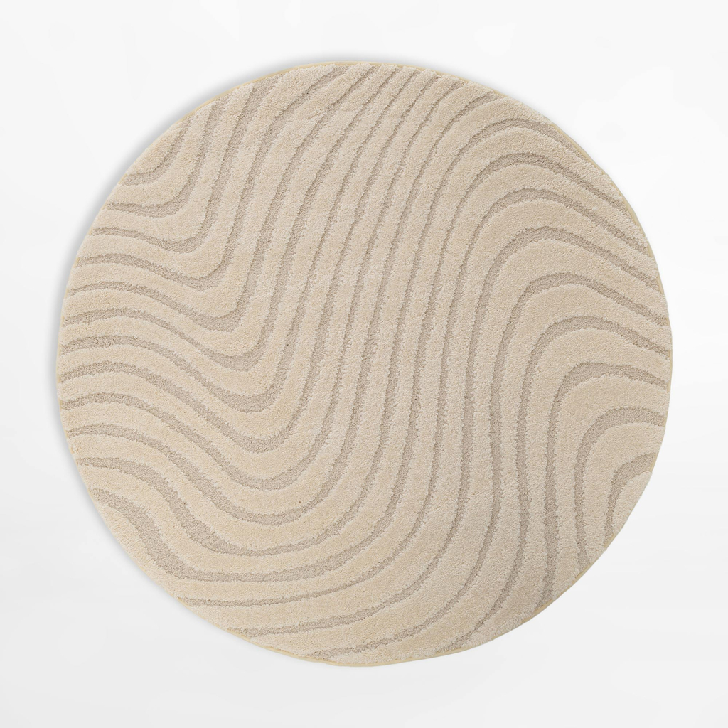 Moderní krémový koberec INSPIRATION 120 cm