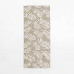 Koupelnová podložka CANARIA, listy, 65x150 cm