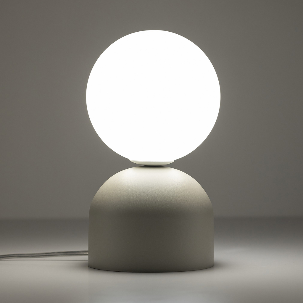 Stolní lampa podstavec v béžové barvě MIKI