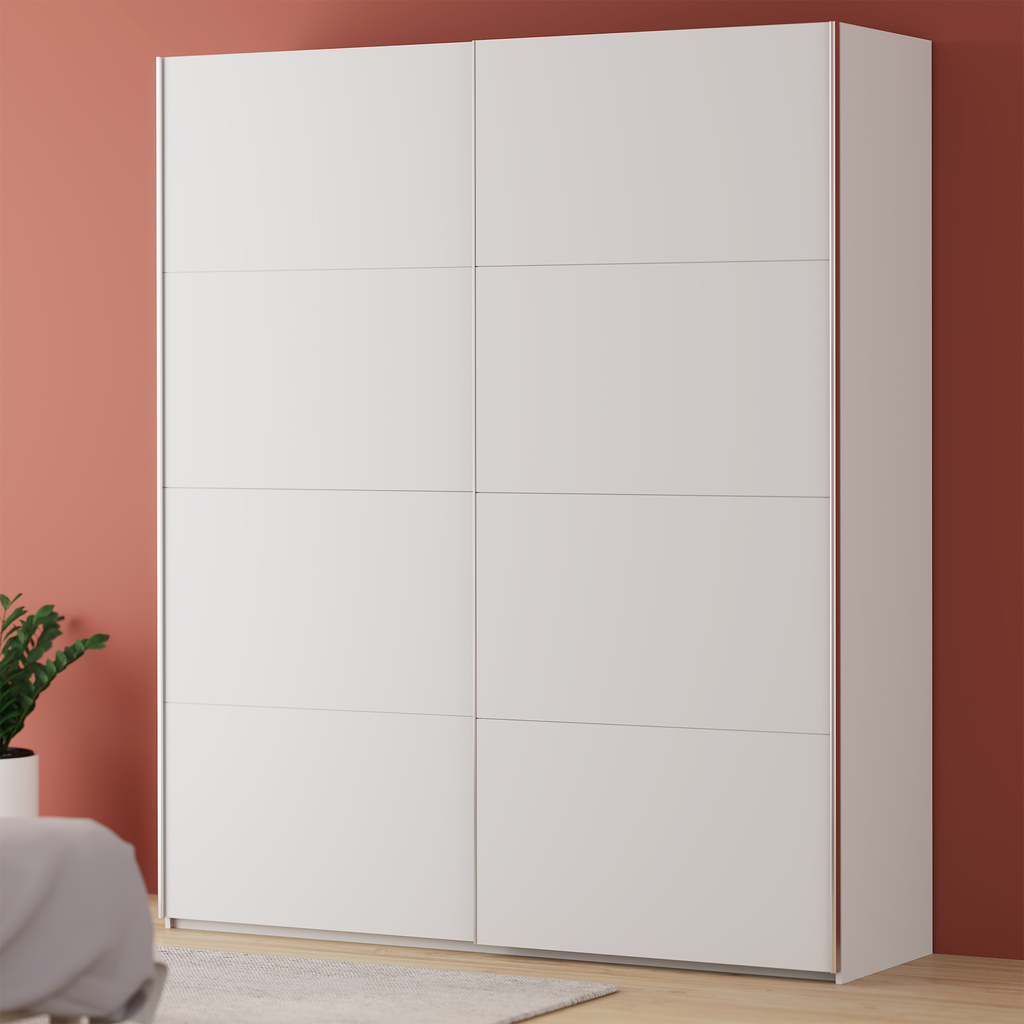 Skříň s posuvnými dveřmi FITIO mat 200 cm