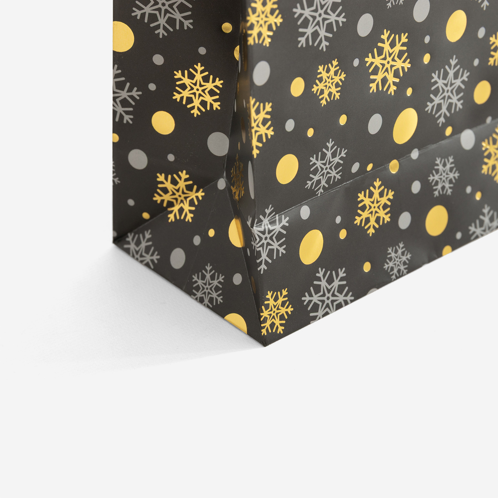 Vánoční dárková taška hvězdičky S MIX