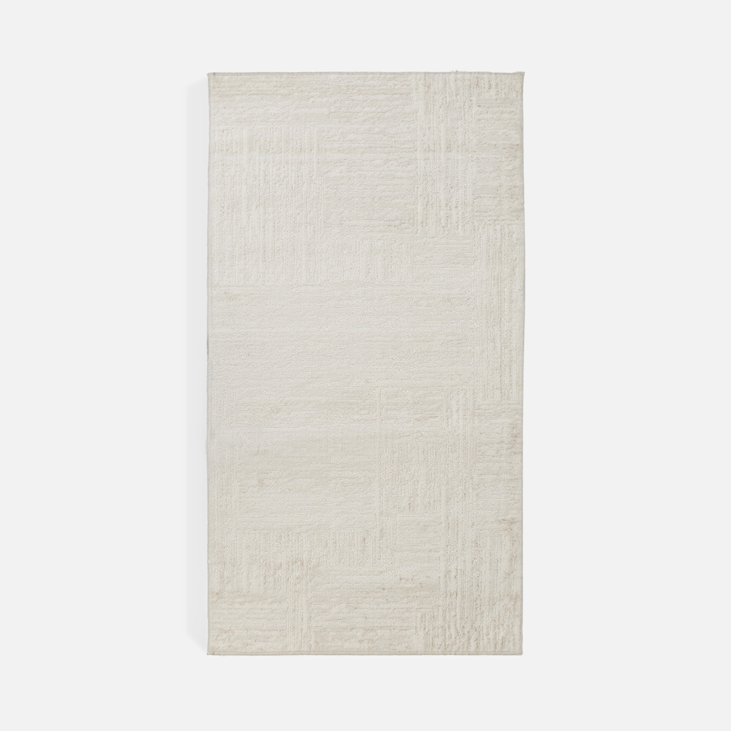 Vintage koberec SOPHIA, světle béžový, 80x150 cm