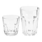 Sada 12 sklenic 250 ml + 360 ml