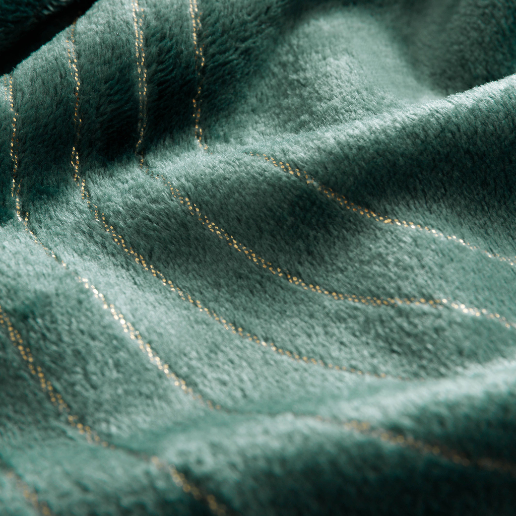 Tmavě zelená deka CHEVAL 130x160 cm