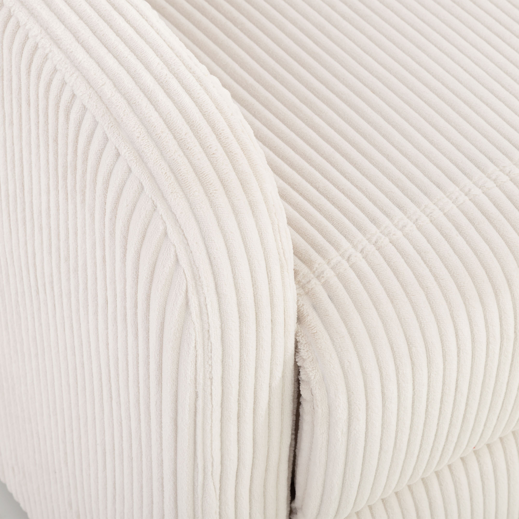 Křeslo s funkcí relax béžové BUMIO