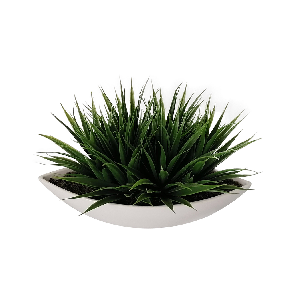 Umělá tráva v květináči 18 cm