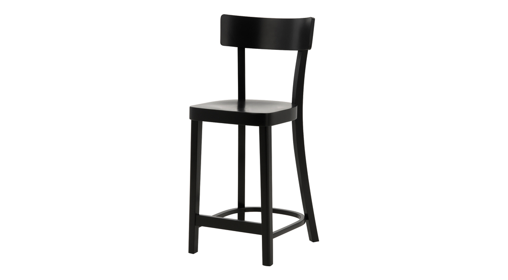 Barová židle černá MINI-SEDIA