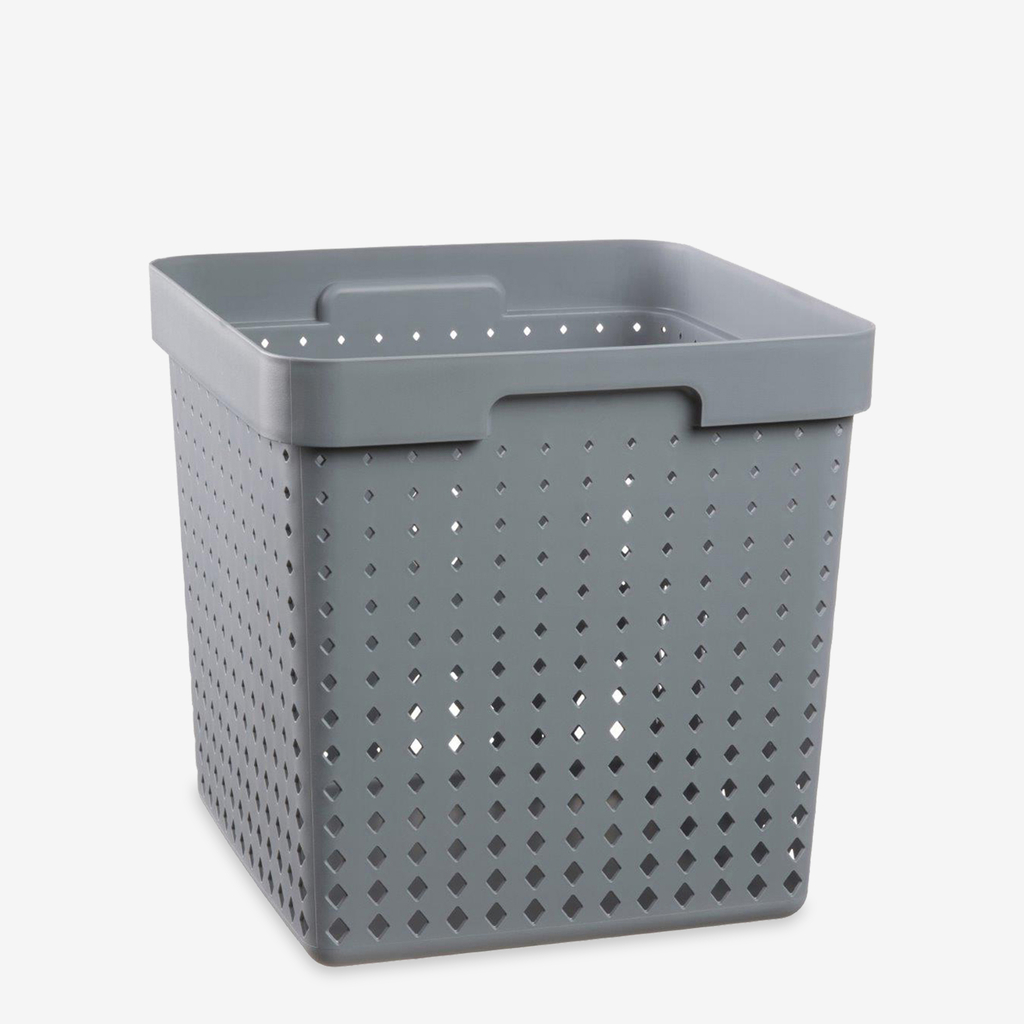 Šedý koš SEOUL XL