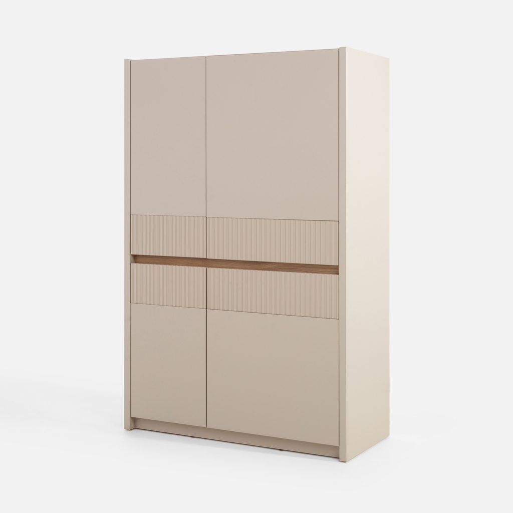 Komoda s osvětlením OAK SQUERE 95,3 cm