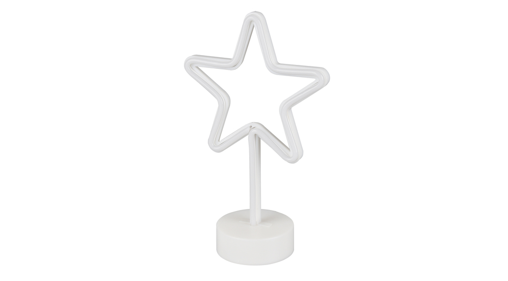 Dekorativní stolní lampa LED NEON STAR
