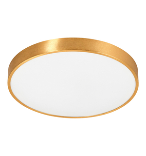 Zlaté kulaté stropní LED svítidlo SIERRA 40 cm