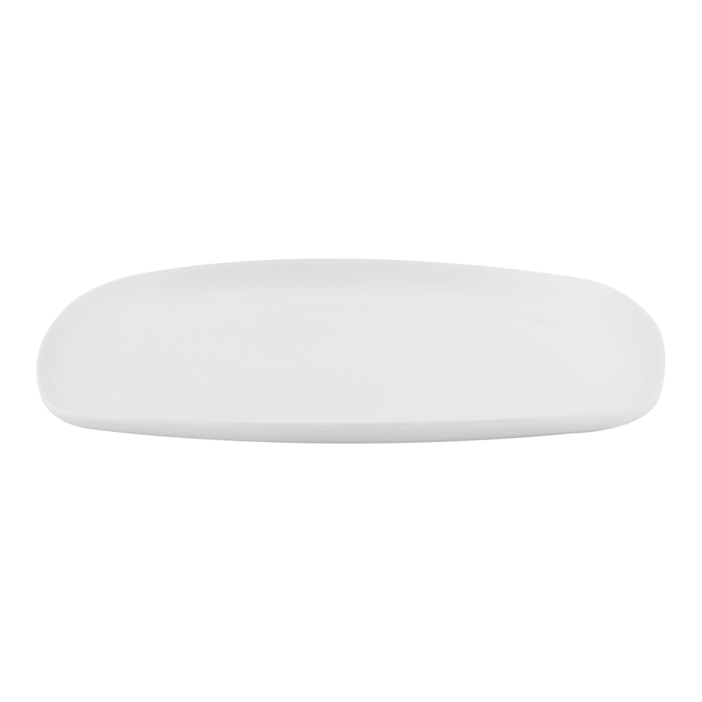 Porcelánová mísa QUADRO bílá 35x23,3 cm