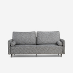 Třímístná rozkládací pohovka IRMINA šedá